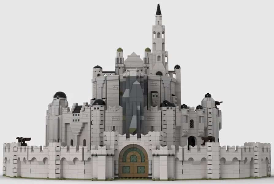 Insane LEGO Lord of the rings - Minas Tirith Battle 120.000 bricks