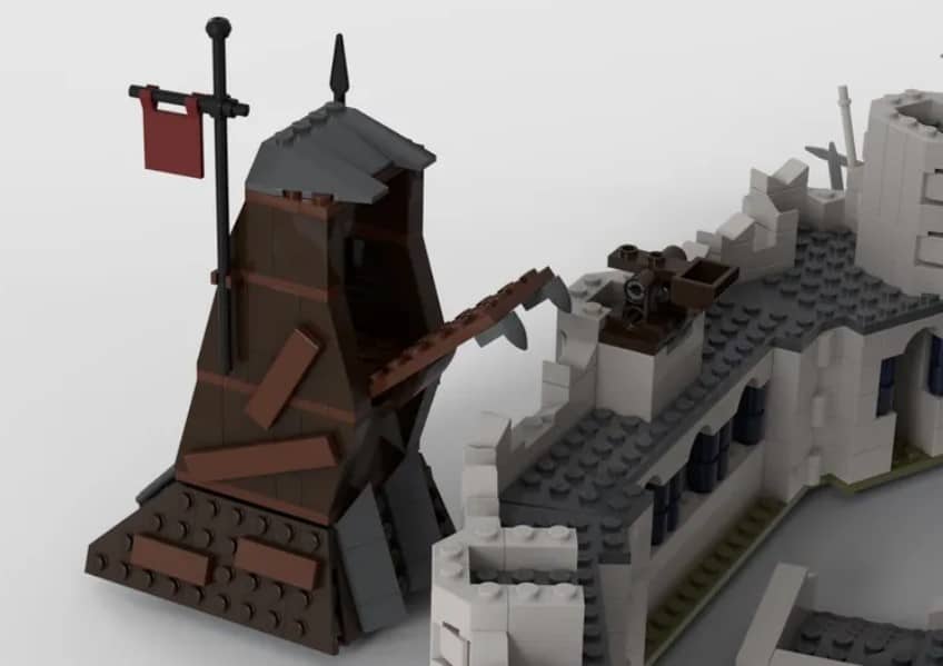 LEGO Model of Main Gate of Minas Tirith, Middle Earth