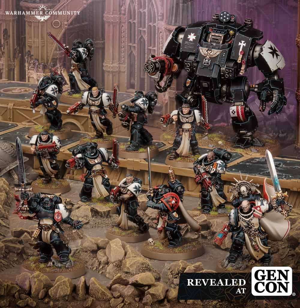 Distribution Gratuite Black Templars Crusader Squad Space Marines Bitz Bits Warhammer 40000 40k 5768