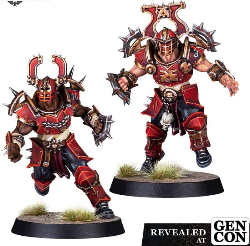 Khorne Team Blood Bowl Miniatures – Games Workshop Warhammer Age Of Sigmar