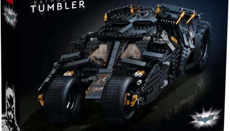 LEGO batmobile tumbler
