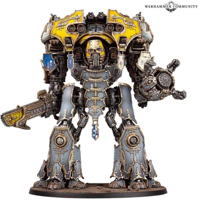 Warmaster Titan with Plasma Destructors Warhammer 40K Imperial Knights  Presale