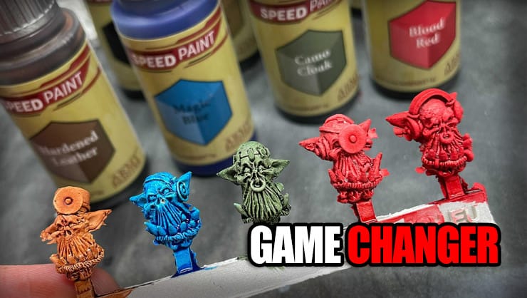 speedpaints how to use army painter
