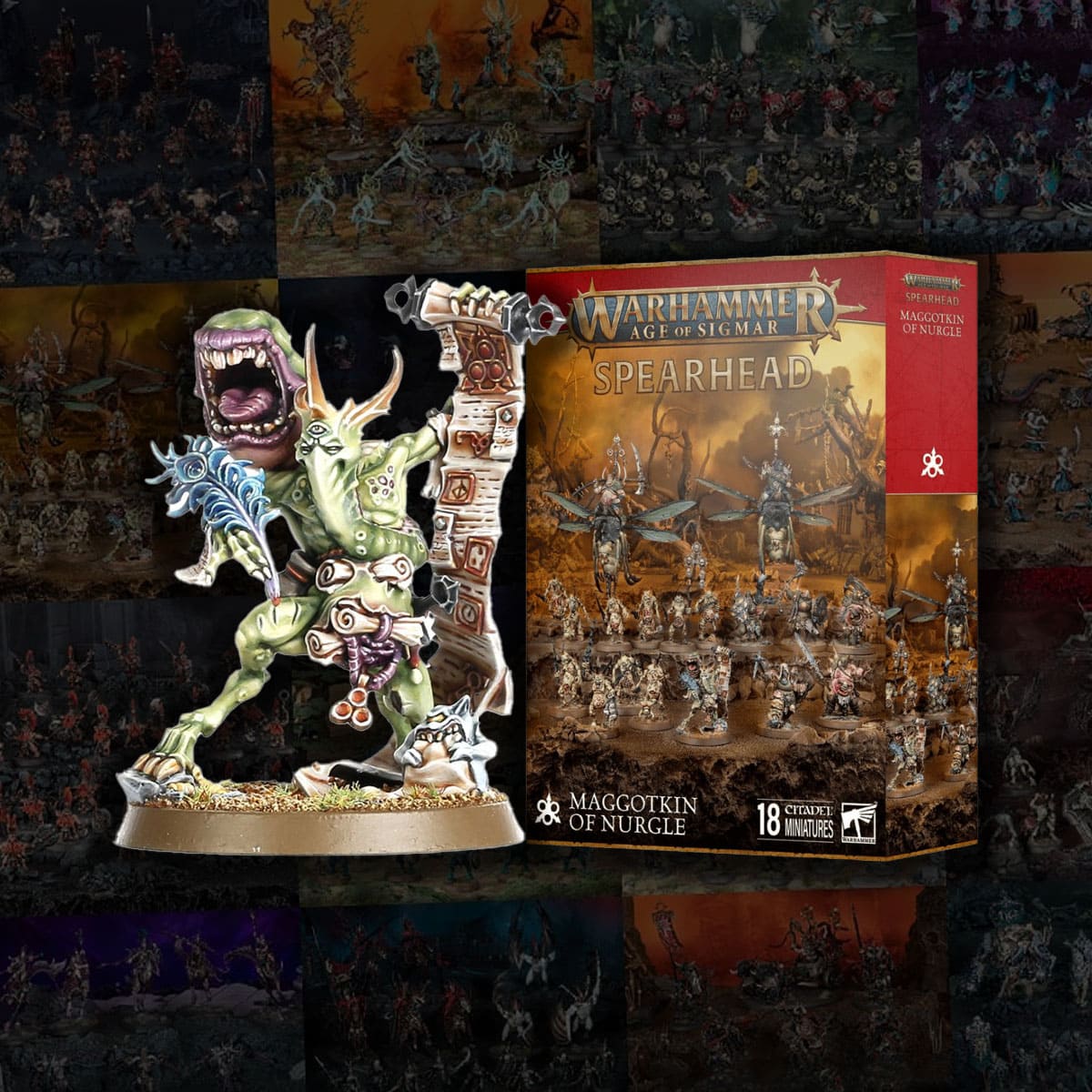 Maggotkin spearhead warhammer age of sigmar value