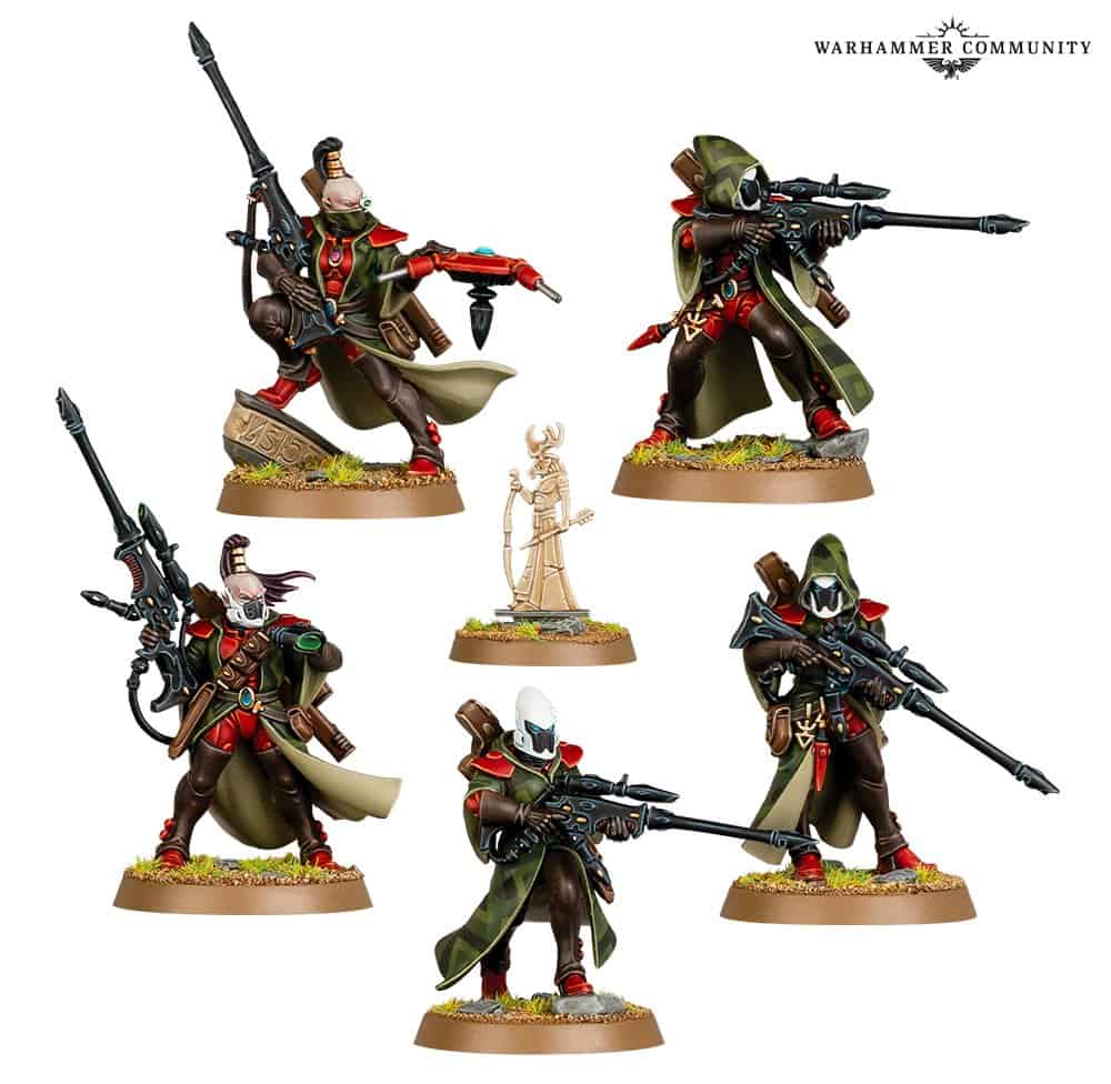 Warhammer 40k Eldar Figures