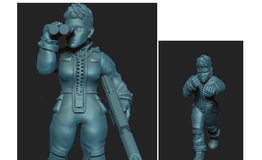 Female Cannon Fodder Set coming From Wargames Atlantic!