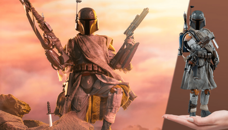 boba fett mythos sideshow header