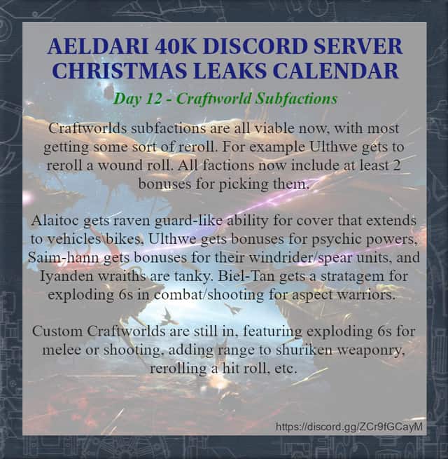 eldar advent engine day 12