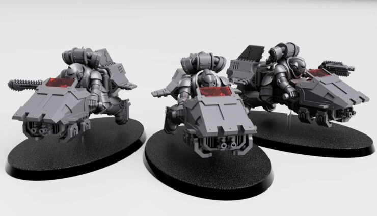 New Dark Age Design Jetbikes 3 Pack Squad is Back!