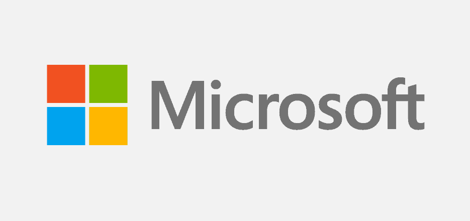 Microsoft banner