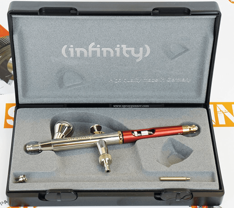 Harder & Steenbeck airbrush INFINITY X CR siphon feed