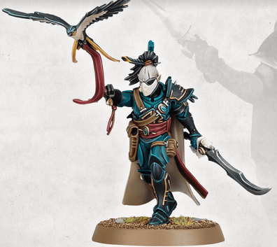 Warhammer 40k Aeldari Craftworlds Eldar Autarch Broken Head