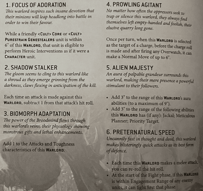 The Good the Bad and the Insulting: Angels of Death Part 3 - Warlord  Traits, Chapter Tactics, Formations & Special Rules, Psychic Powers  (Warhammer 40,000 Codex Supplement Review, 7th Edition)