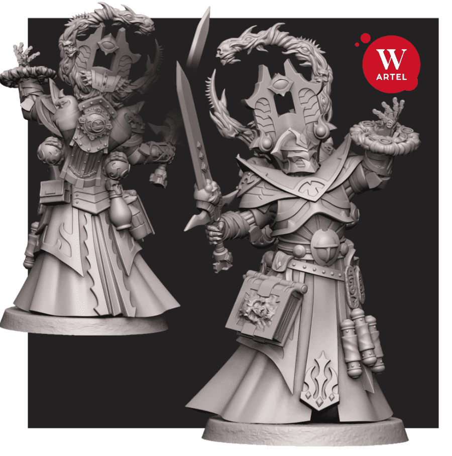 Sorcerer of the Black Foundation Artel W Preview