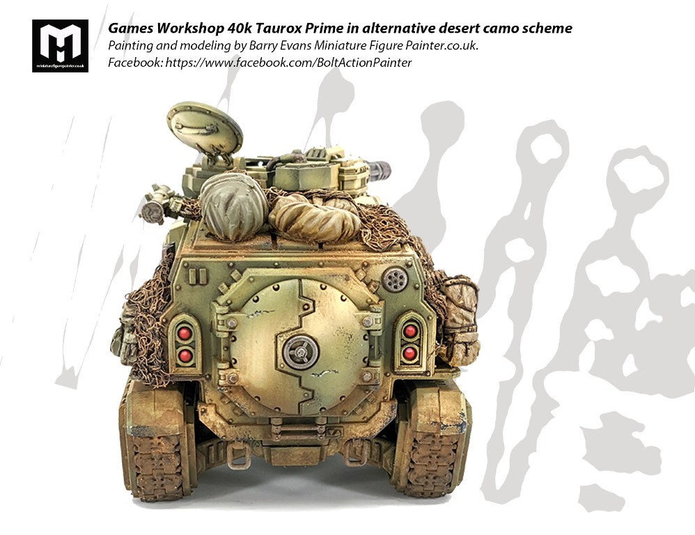 Warhammer 40k Army Astra Militarum Imperial Guard Taurox Prime Painted 