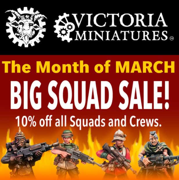 Victoria miniatures sale 2