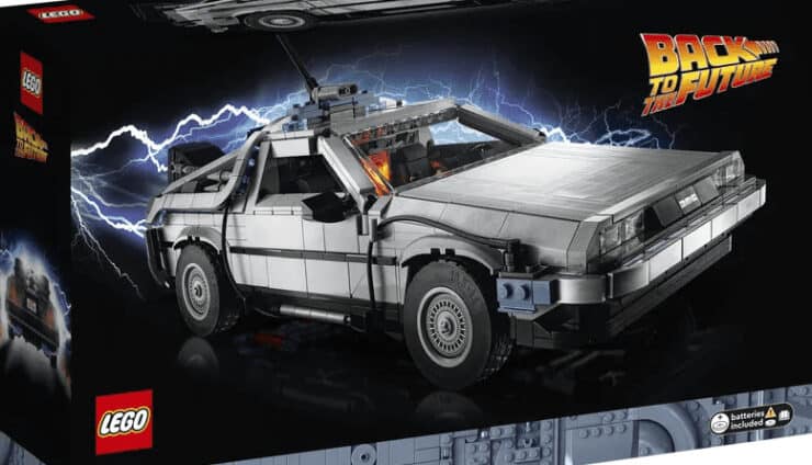 LEGO DeLorean feature