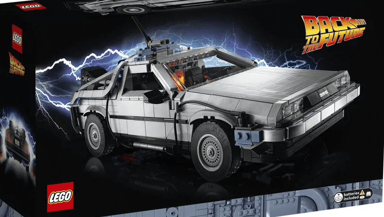 LEGO DeLorean feature