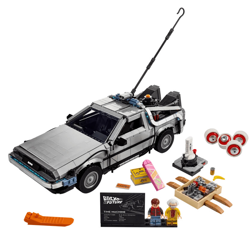 LEGO DeLorean