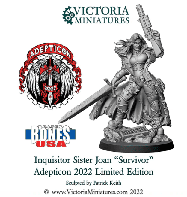 Limited Edition Inquisitor Sister Joan 2