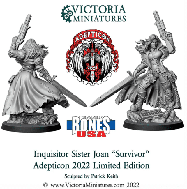 Limited Edition Inquisitor Sister Joan 3