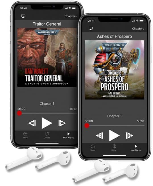 New Audiobooks Traitor General & Ashes of Prospero