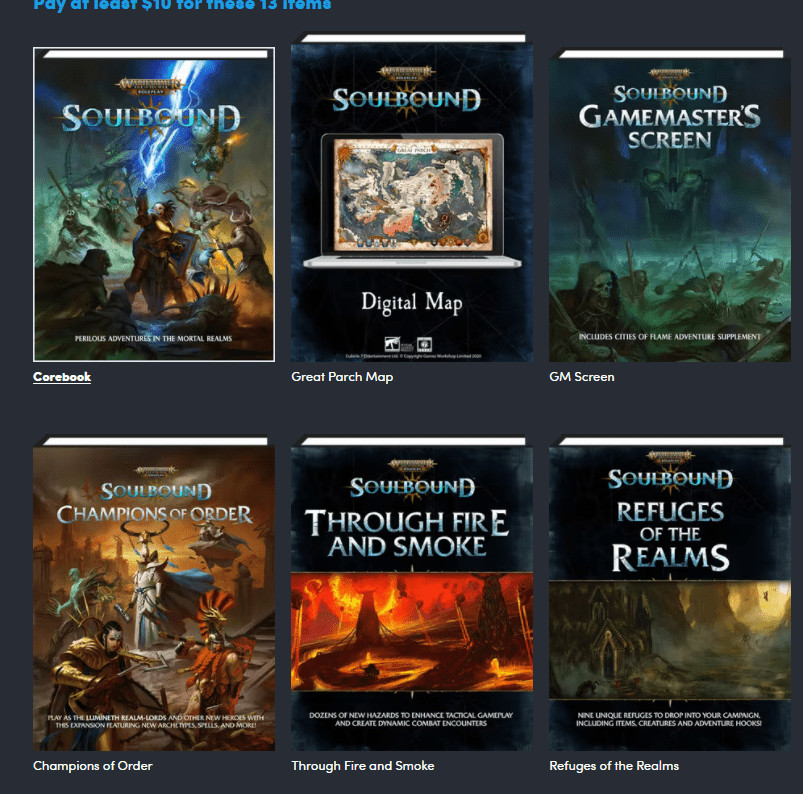 Soulbound humble bundle 2