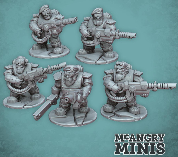 Space Dwarves STL 4