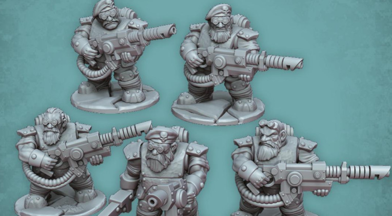 Space Dwarves STL feature