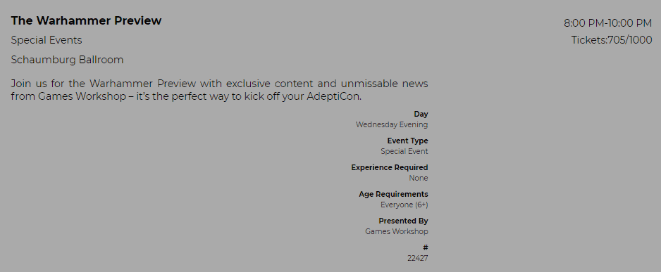 Warhammer Preview AdeptiCon