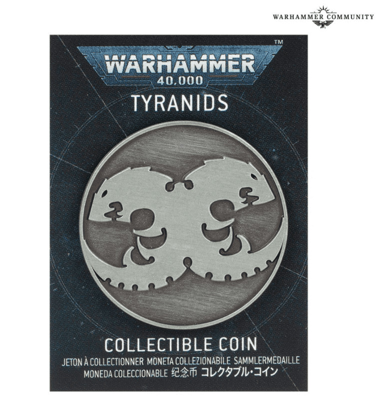 tyranids coins games workshop 40k coins