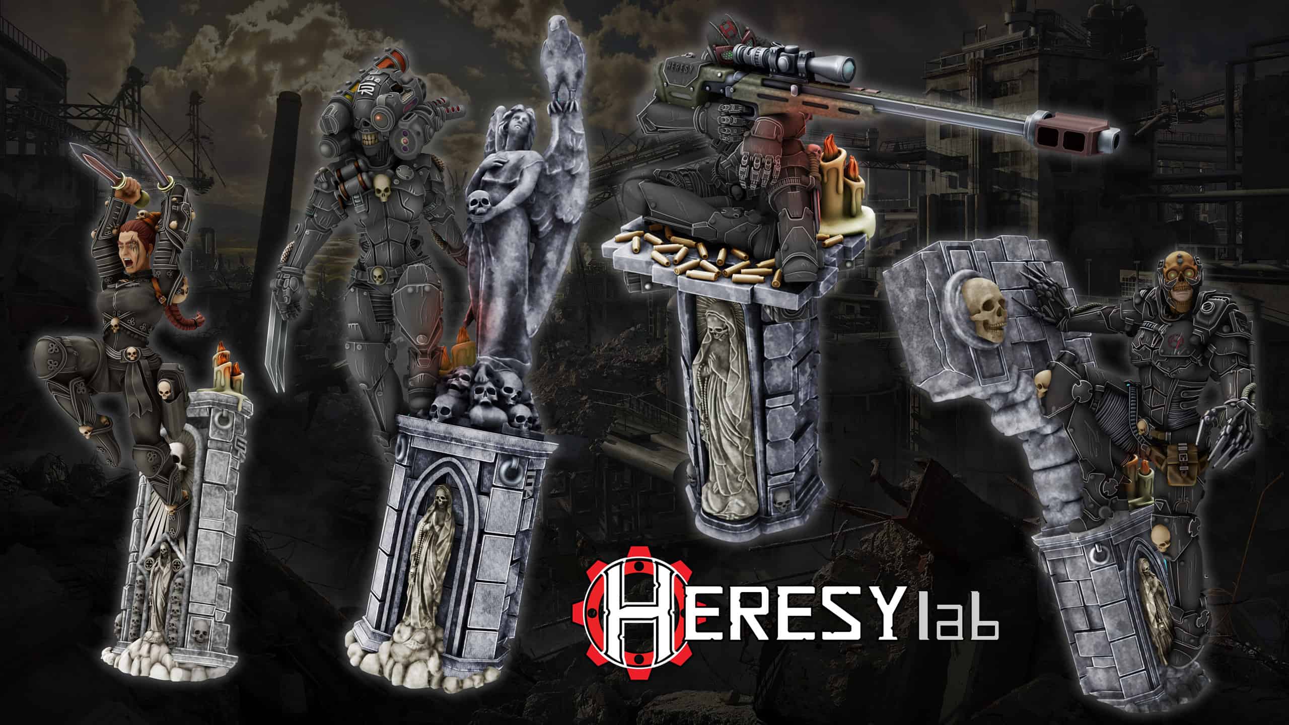 Heresy-Labs-Postcard-all-4