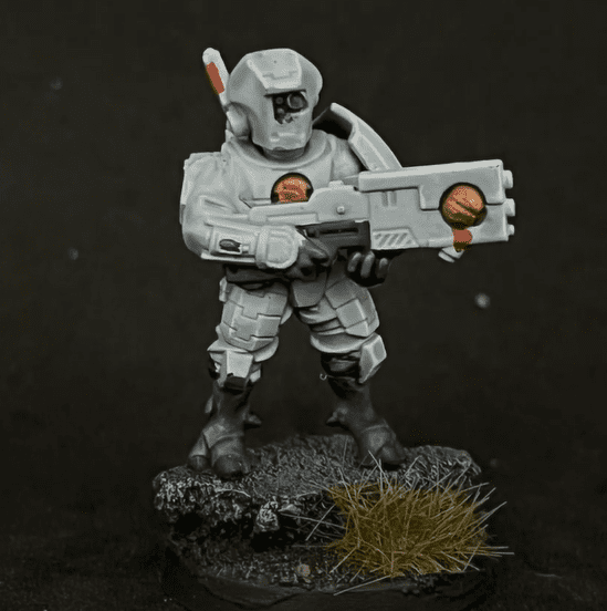 Tau White Painting How to 7