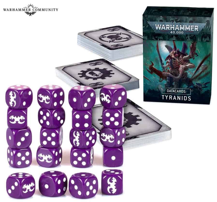 Tyranids Datacards and Dice Sets