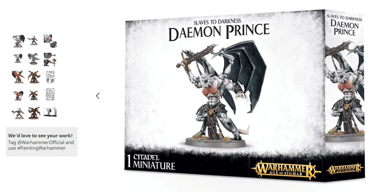 games workshop daemon price for sale