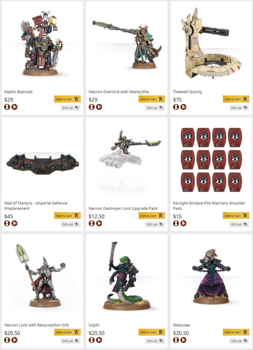 All The New 40k Miniatures Hitting Last Chance to Buy Till May