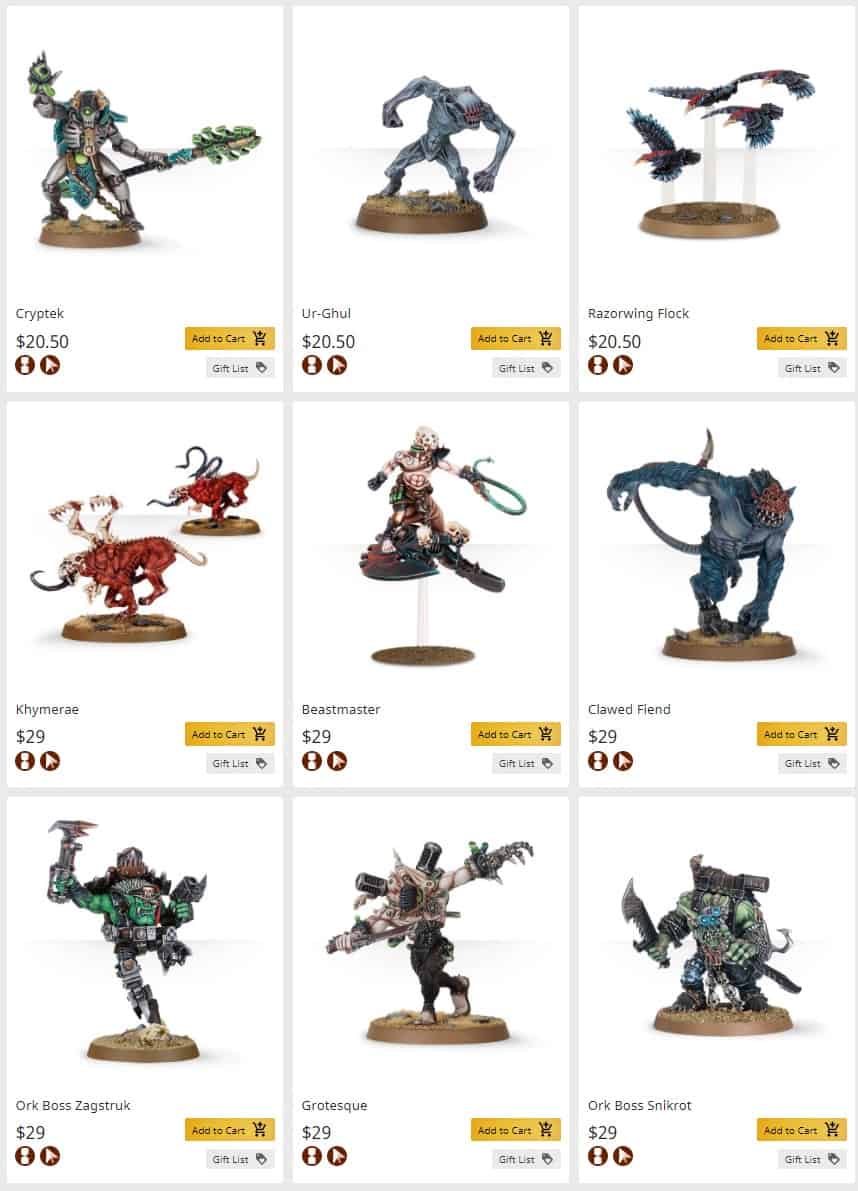 Forge World & GW Eldar Hit Last Chance to Buy List