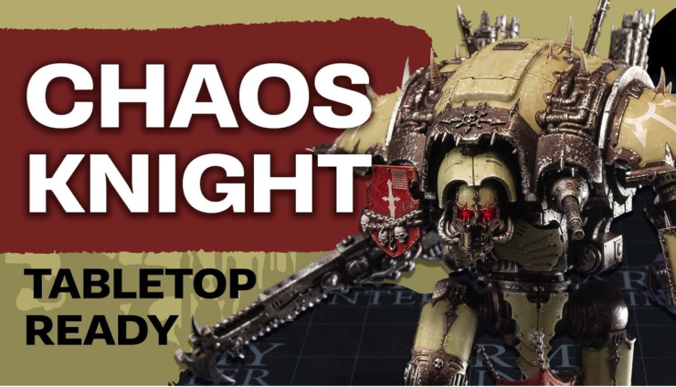 Chaos knight How to Paint