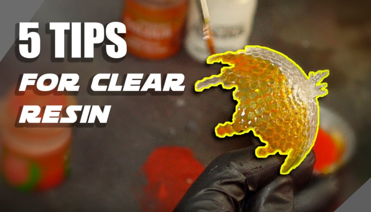 Clear Resin Painting