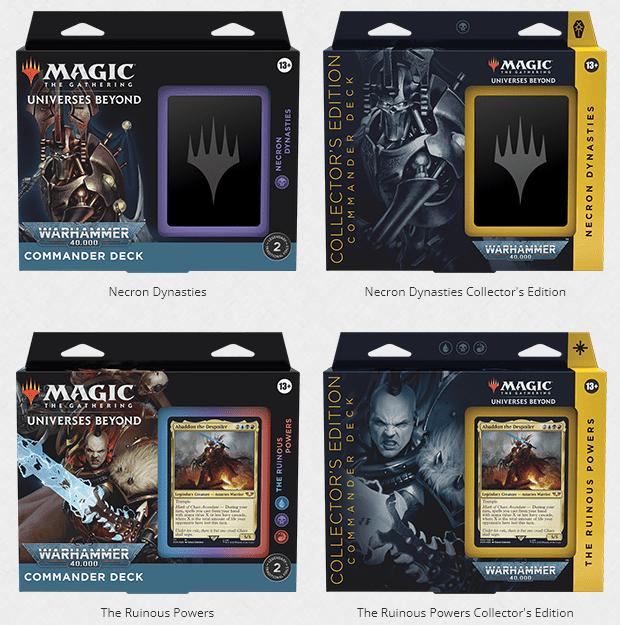 Magic 40k Cards