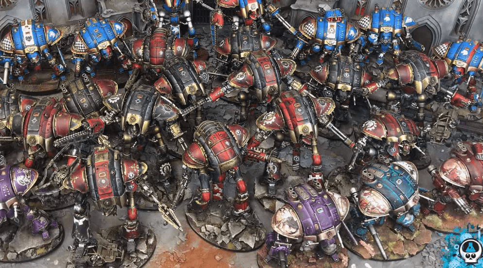 Painted Imperial Knights Armies