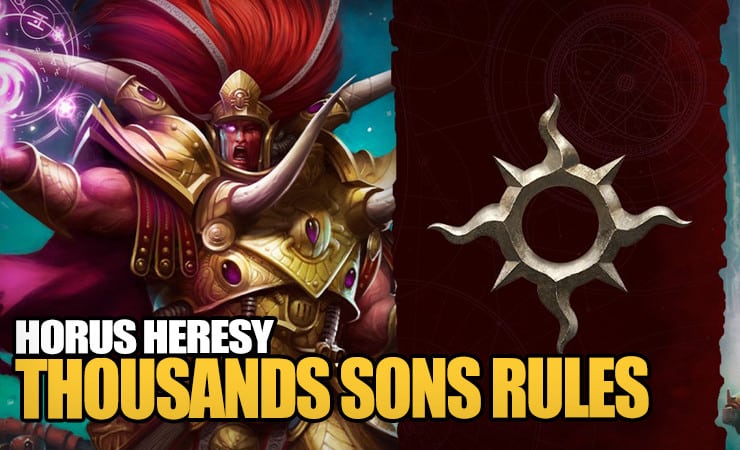 NEW HORUS HERESY - Legion Specific Special Rules! - Spikey Bits