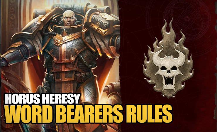 NEW HORUS HERESY - Legion Specific Special Rules! - Spikey Bits