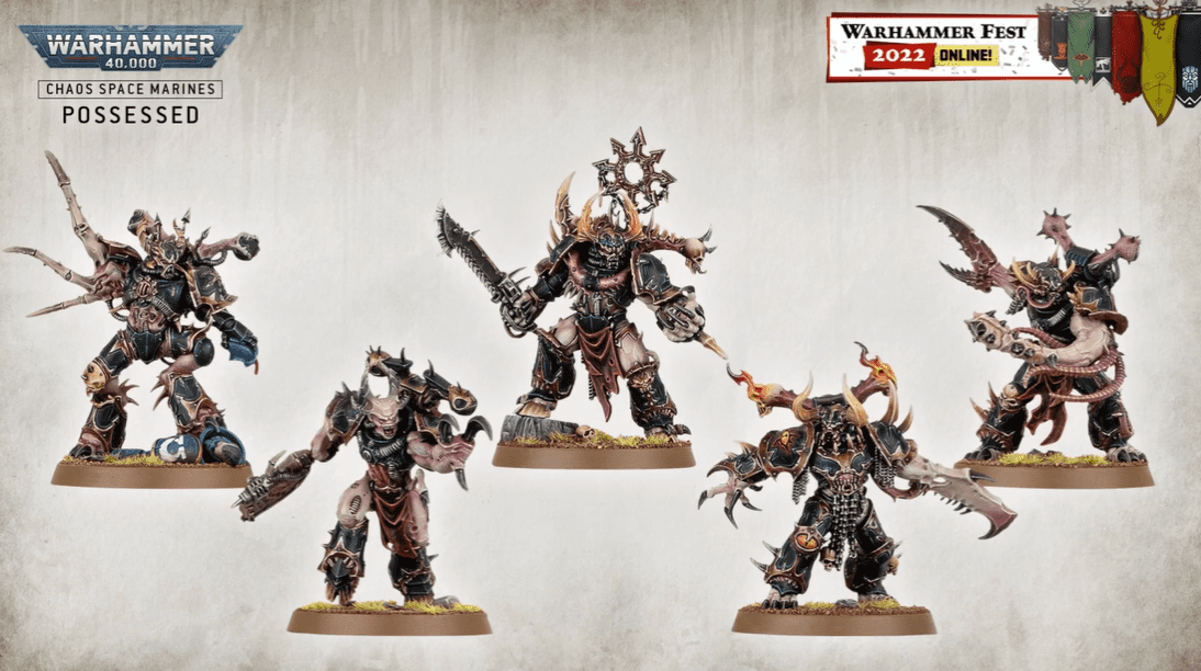 NEW CHAOS & SPACE MARINE BOXSETS! More coming! 