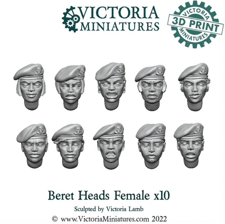 female beret heads 3