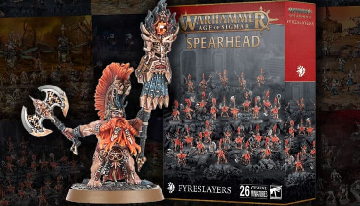 fyreslayers spearhead painted model and product shot