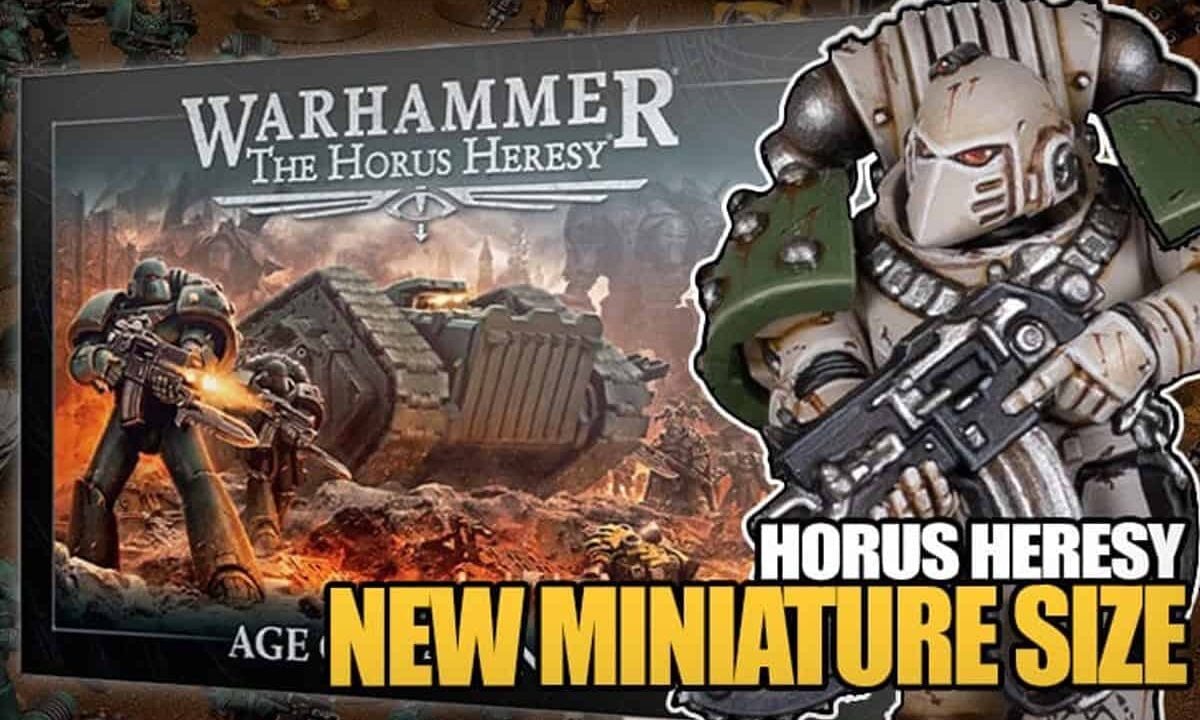 horus heresy size comparison