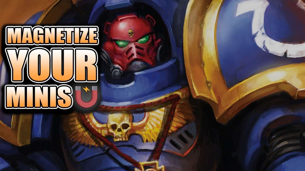 magnetize your warhammer 40k figures