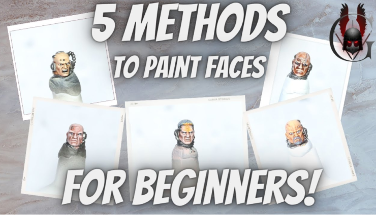 5 methods to paint heads