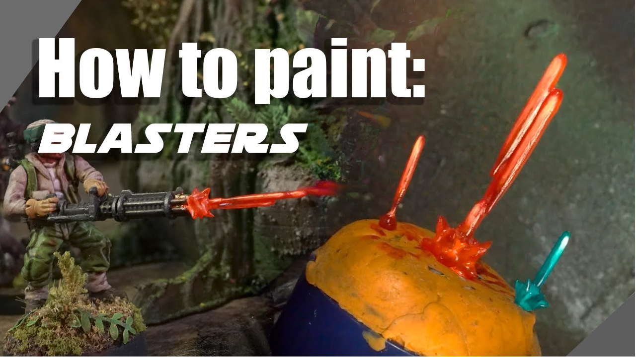 Blasters How to Paint feature